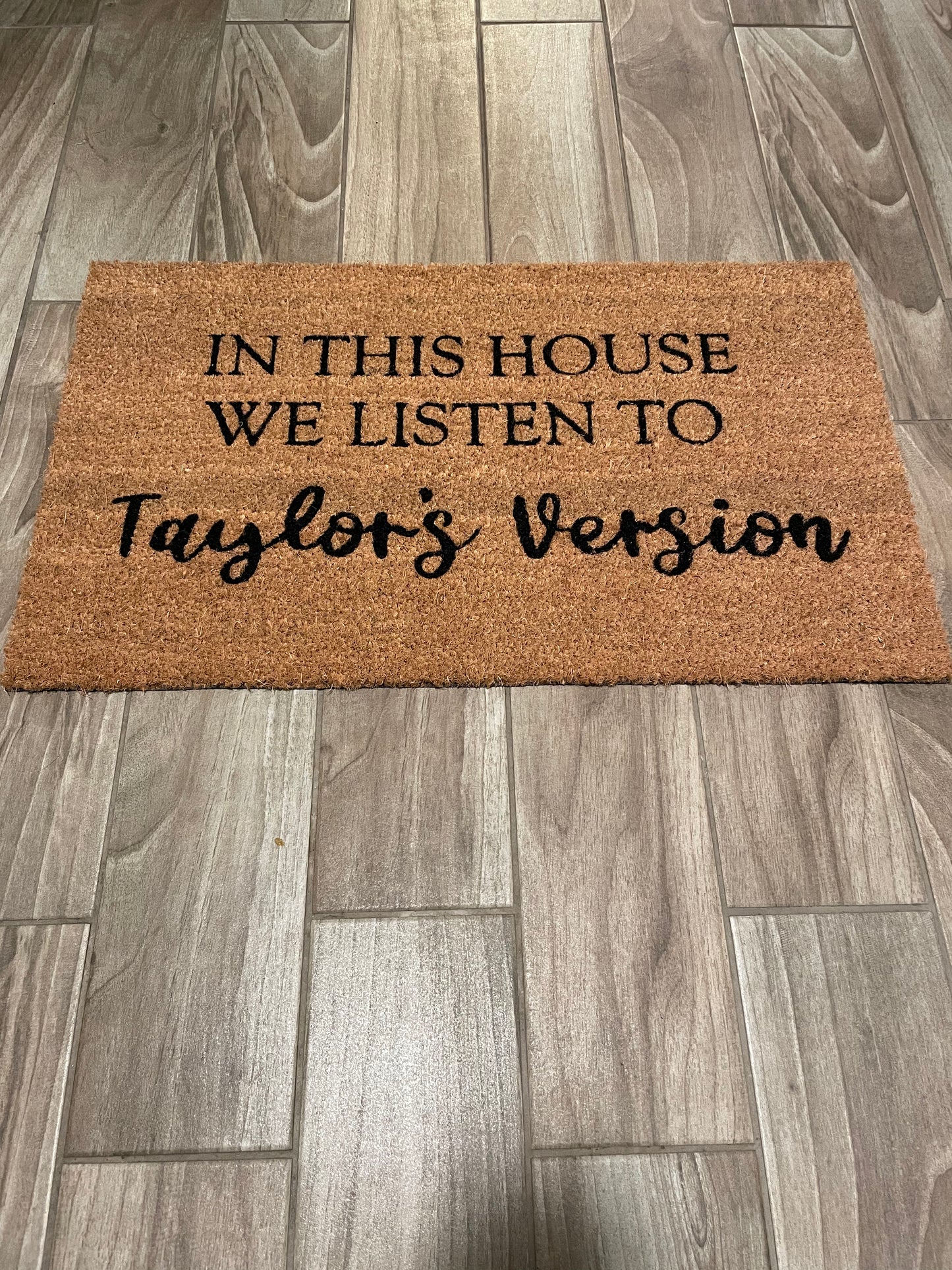 Taylor's Version Doormat