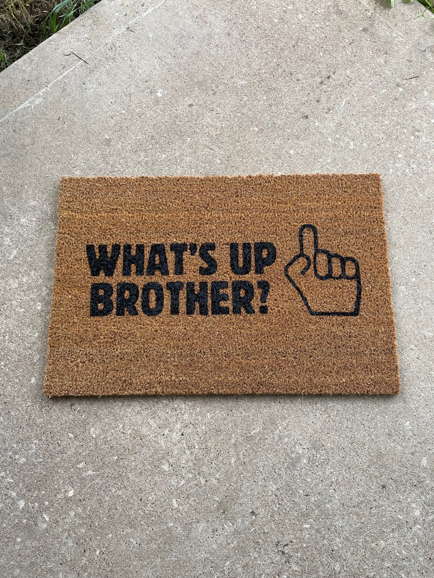 What’s Up Brother Doormat