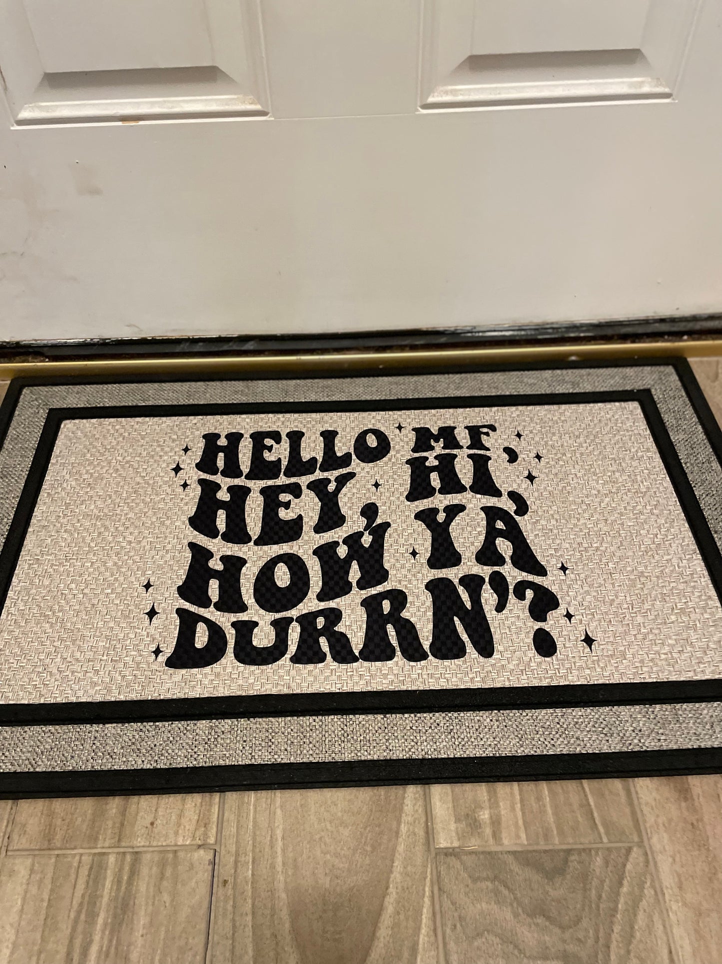 Hello MF Doormat