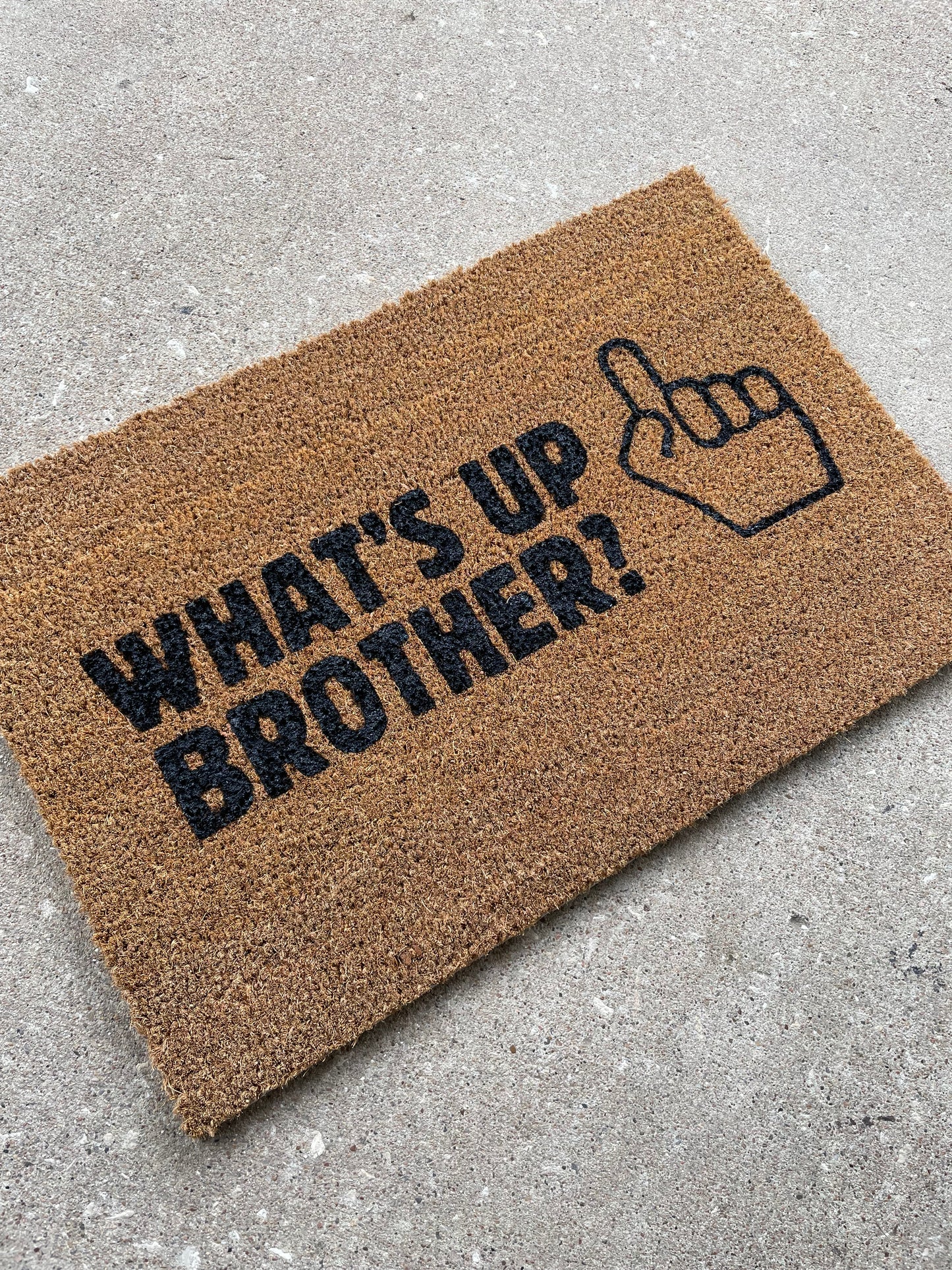 What’s Up Brother Doormat