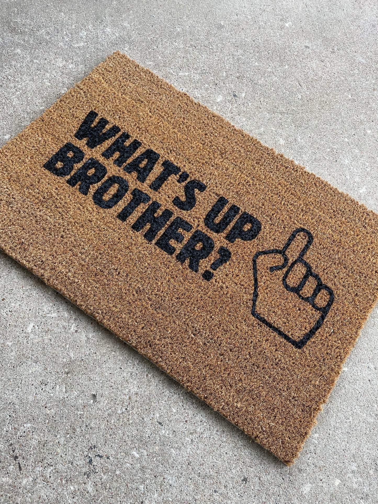 What’s Up Brother Doormat