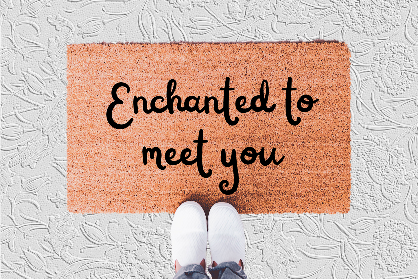 Enchanted To Meet You Doormat