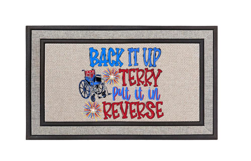 Back It Up Terry Doormat