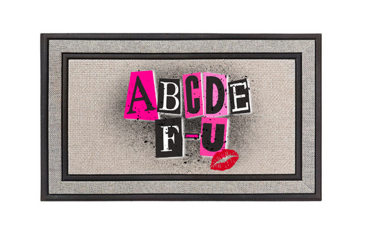 ABCDEF-U Doormat